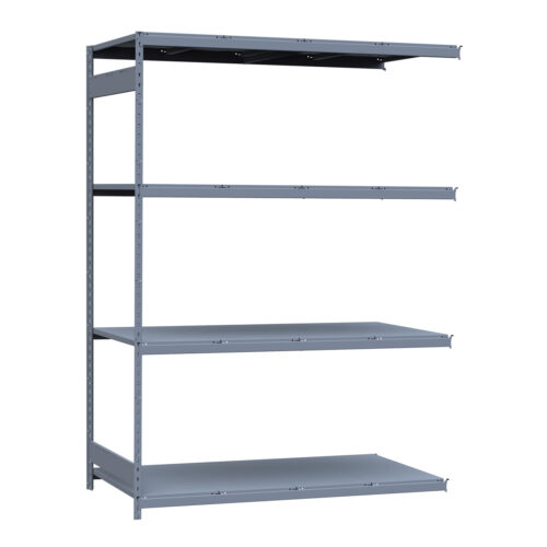 Mini-racking, 4 niveaux avec plateformes d'acier (72"L x 36"P x 99"H)(Ajout)
