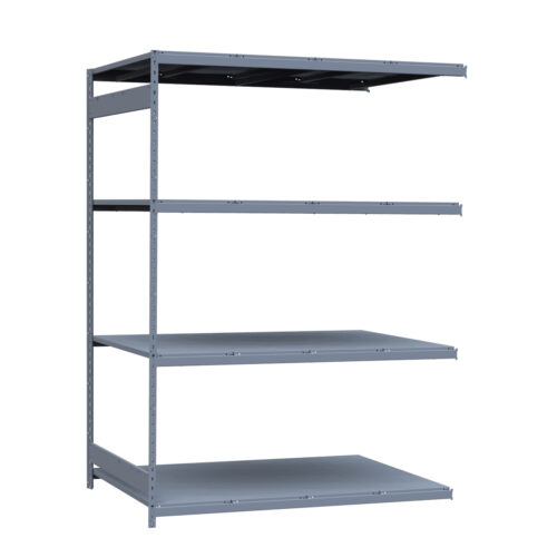 Mini-racking, 4 niveaux avec plateformes d'acier (72"L x 48"P x 99"H)(Ajout)