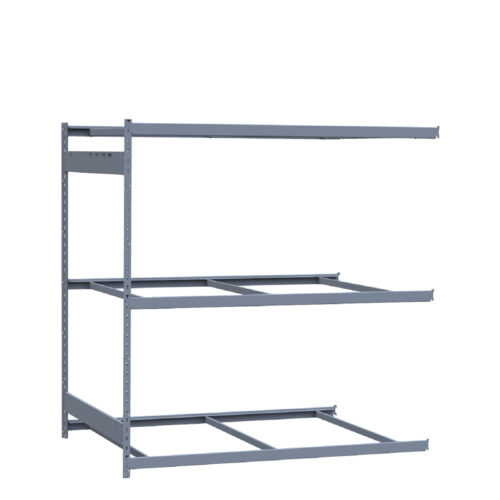Mini-racking robuste, 3 niveaux sans plateformes (72"L x 48"P x 75"H)(Ajout)