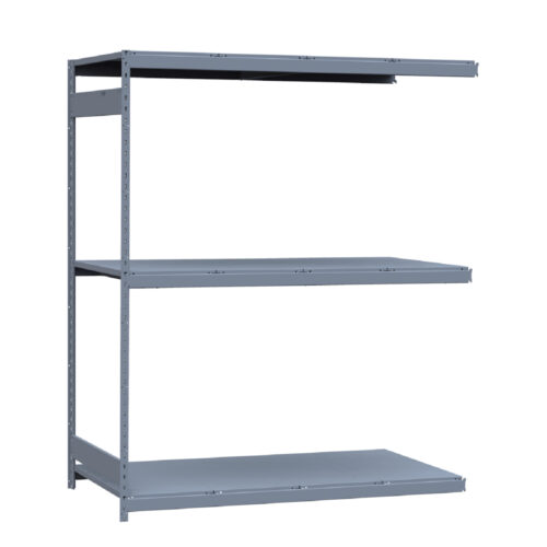 Mini-racking robuste, 3 niveaux avec plateformes d'acier (72"L x 36"P x 87"H)(Ajout)