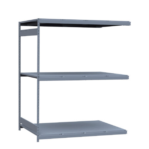 Mini-racking robuste, 3 niveaux avec plateformes d'acier (72"L x 48"P x 87"H)(Ajout)