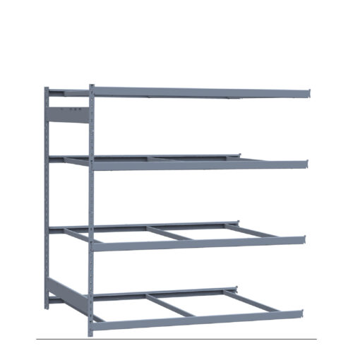 Mini-racking robuste, 4 niveaux sans plateformes (72"L x 48"P x 75"H)(Ajout)