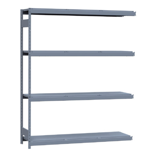 Mini-racking robuste, 4 niveaux avec plateformes d'acier (72"L x 18"P x 87"H)(Ajout)