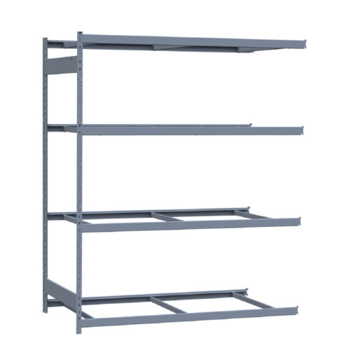 Mini-racking robuste, 4 niveaux sans plateformes (72"L x 36"P x 87"H)(Ajout)