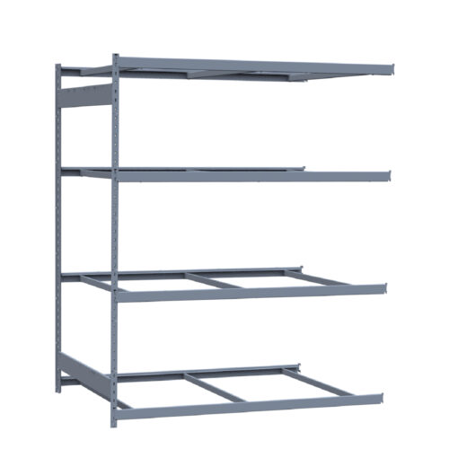 Mini-racking robuste, 4 niveaux sans plateformes (72"L x 48"P x 87"H)(Ajout)