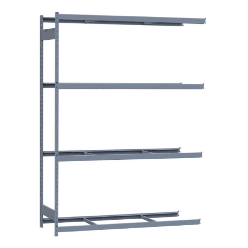 Mini-racking robuste, 4 niveaux sans plateformes (72"L x 24"P x 99"H)(Ajout)