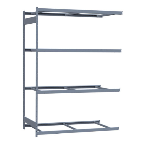 Mini-racking robuste, 4 niveaux sans plateformes (72"L x 36"P x 99"H)(Ajout)