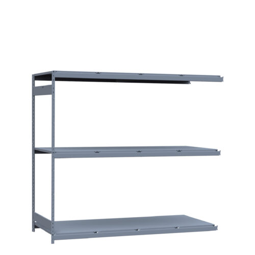 Mini-racking robuste, 3 niveaux avec plateformes d'acier (96"L x 36"P x 87"H)(Ajout)