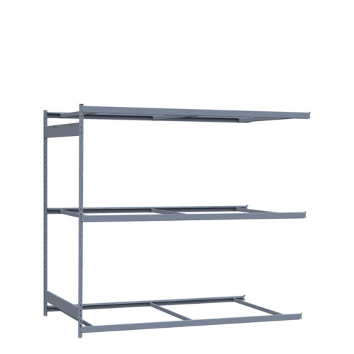 Mini-racking robuste, 3 niveaux sans plateformes (96"L x 48"P x 87"H)(Ajout)