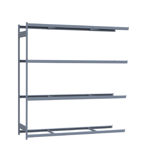 Mini-racking robuste, 4 niveaux sans plateformes (96"L x 24"P x 99"H)(Ajout)