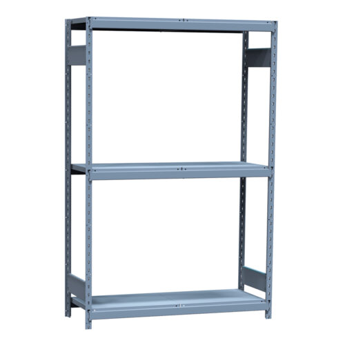 Mini-racking, 3 niveaux avec plateformes d'acier (48"L x 18"P x 75"H)