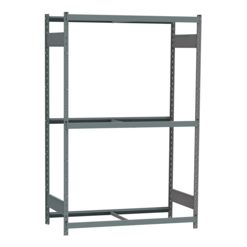 Mini-racking, 3 niveaux sans plateformes (48"L x 24"P x 75"H)