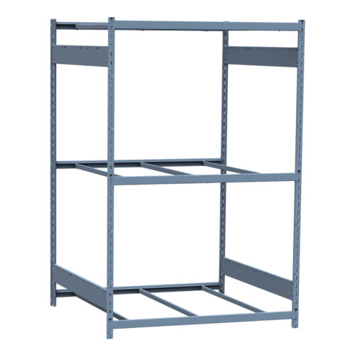 Mini-racking, 4 niveaux sans plateformes (48"L x 48"P x 75"H)