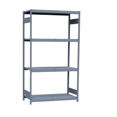 Mini-racking, 4 niveaux avec plateformes d'acier (48"L x 24"P x 87"H)