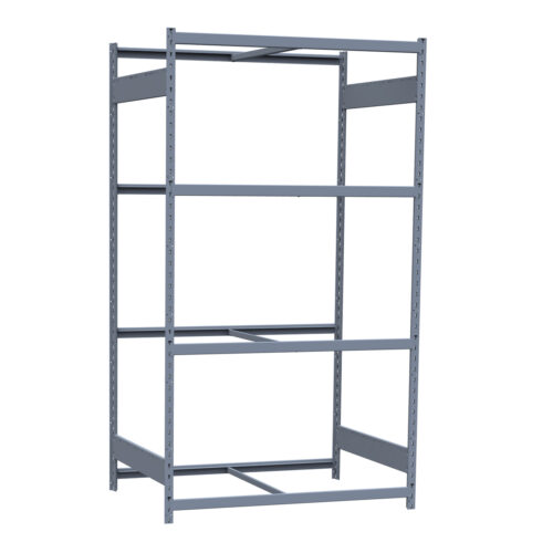 Mini-racking, 4 niveaux sans plateformes (48"L x 36"P x 87"H)
