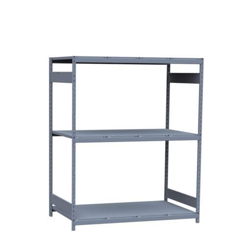Mini-racking, 3 niveaux avec plateformes d'acier (60"L x 48"P x 75"H)