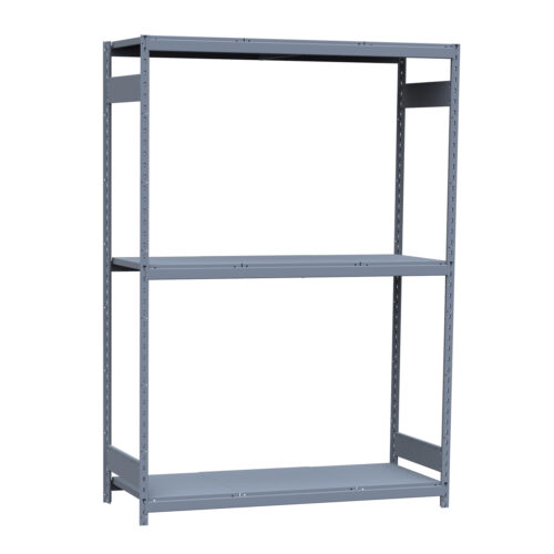 Mini-racking, 3 niveaux avec plateformes d'acier (60"L x 24"P x 87"H)