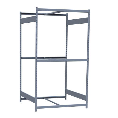 Mini-racking, 3 niveaux sans plateformes (60"L x 48"P x 87"H)