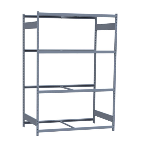 Mini-racking, 4 niveaux sans plateformes (60"L x 36"P x 87"H)