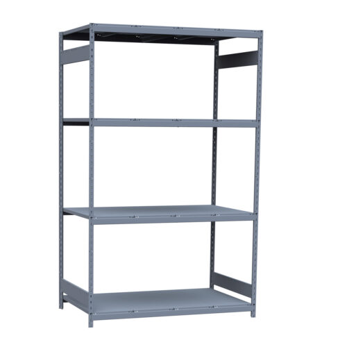 Mini-racking, 4 niveaux avec plateformes d'acier (60"L x 36"P x 99"H)