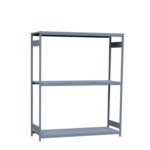 Mini-racking, 3 niveaux avec plateformes d'acier (72"L x 24"P x 87"H)