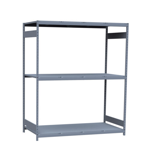 Mini-racking, 3 niveaux avec plateformes d'acier (72"L x 36"P x 87"H)