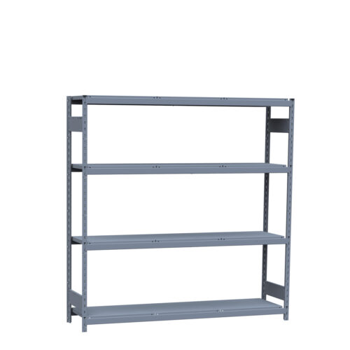 Mini-racking, 4 niveaux avec plateformes d'acier (72"L x 18"P x 75"H)
