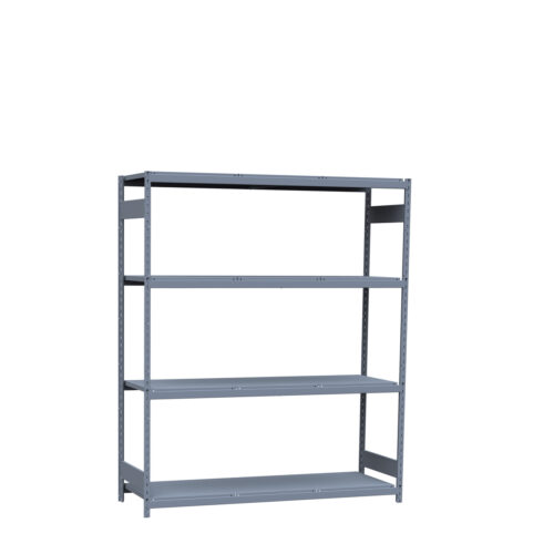 Mini-racking, 4 niveaux avec plateformes d'acier (72"L x 24"P x 87"H)