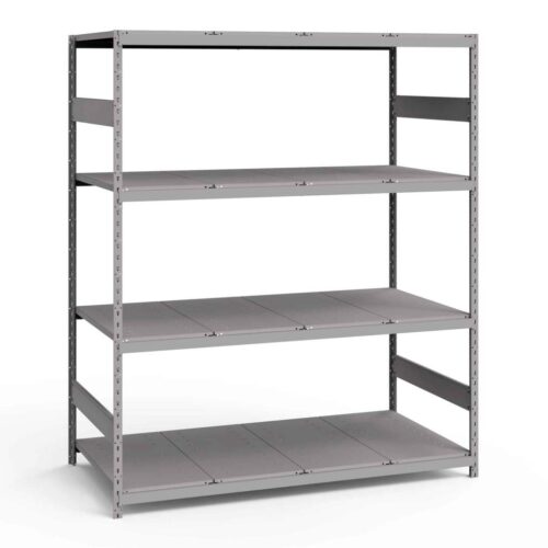 Mini-racking, 4 niveaux avec plateformes d'acier (72"L x 36"P x 87"H)