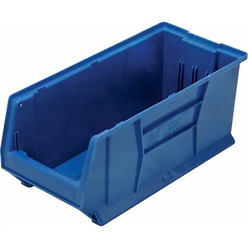Bac empilable jumbo 16.5″ la x 23-7/8″pr x 11″h. Bleu