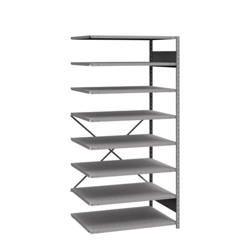 Étagère archivage (42"L x 15"P x 87"H), unité d’ajout
