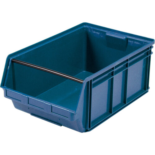 Contenant-bac géant empilable 18-3/8"la x 29"pr x 11-7/8"h, Bleu