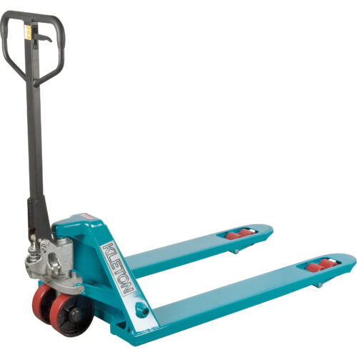 Transpalette hydraulique robuste. 48"lo x 27"la. Roues doubles. Cap 6600 lb