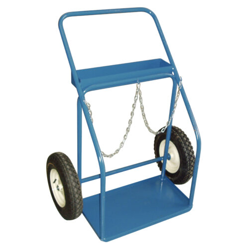 Chariots pour bouteilles de gaz. Base 25"la x 13" pr. Cap 400 lb