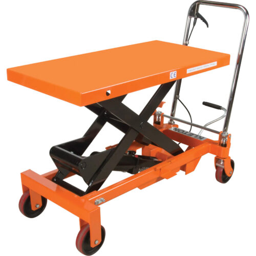 Table élévatrice à ciseaux hydraulique. 39½″lo  x 20″la. Cap 1650 lb