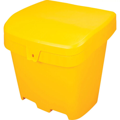 Bac sel/sable moraillon. 27"la x 21"pr x 26"h. Jaune