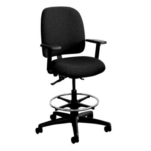 Chaise série Aspen ergonomique 19"L x 18"P x 22"-33" H