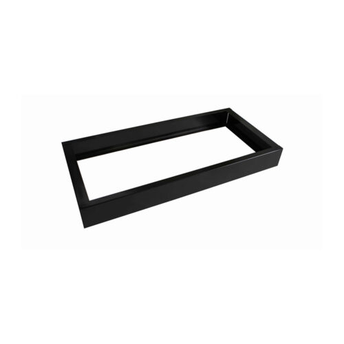 Base en retrait pour vestiaire 24"la x 18"pr (unité double) noir