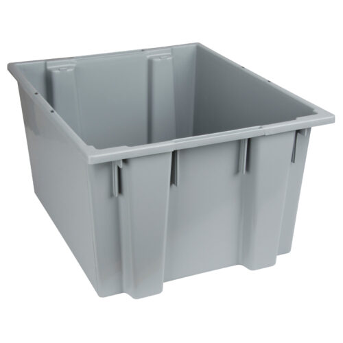 Contenants Stack & Nest, 13" x 23,5" x 19,5", Gris
