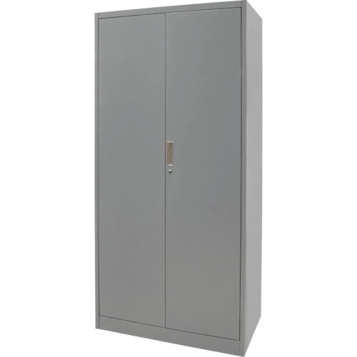 Armoires de rangement Hi-Boy, Acier, 4 Tablettes, 72" h x 36" la x 18" P, Gris